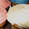 Photo of multi-colour cupcakes